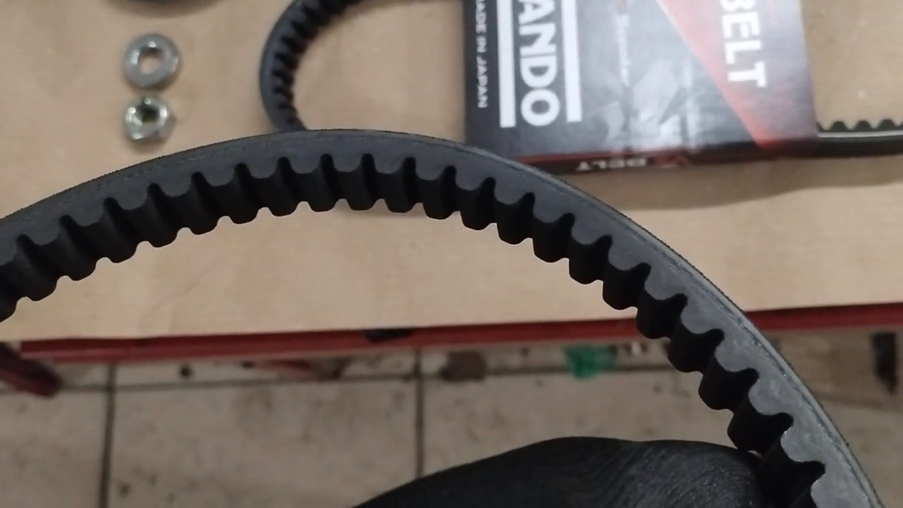 Comparing worn CVT drivetrain components against new OEM replacement parts